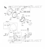 LENS(S) voor Kawasaki VN1500 MEAN STREAK 2003