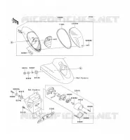 TAILIGHT(S) voor Kawasaki VN1500 MEAN STREAK 2003