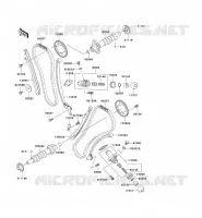 CAMSHAFT   TENSIONER voor Kawasaki VN1500 MEAN STREAK 2003