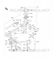 CLUTCH MASTER CYLINDER voor Kawasaki VN1500 MEAN STREAK 2003