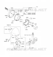 LENS(S) voor Kawasaki VN1500 MEAN STREAK 2003