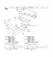 SIDE COWLING voor Kawasaki VN1500 MEAN STREAK 2003