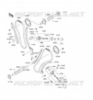 CAMSHAFT   TENSIONER voor Kawasaki VN1500 MEAN STREAK 2003