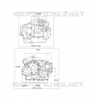 CRANKCASE BOLT voor Kawasaki VN1500 MEAN STREAK 2003