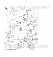 STARTER MOTOR voor Kawasaki VN1500 MEAN STREAK 2003