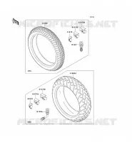 TIRES voor Kawasaki VN1500 MEAN STREAK 2003