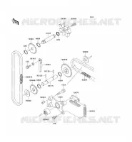 WATER PUMP voor Kawasaki VN1500 MEAN STREAK 2003