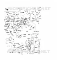 CARBURETOR voor Kawasaki VN1500 MEAN STREAK 2003
