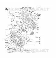 CRANKCASE(S) voor Kawasaki VN1500 MEAN STREAK 2003