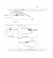 DECALS(SILVER) voor Kawasaki VN1500 MEAN STREAK 2003