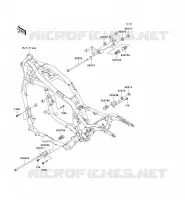 ENGINE MOUNT voor Kawasaki VN1500 MEAN STREAK 2003