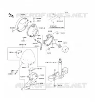 LENS(S) voor Kawasaki VN1500 MEAN STREAK 2003
