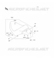 SEAT voor Kawasaki VN1500 MEAN STREAK 2003