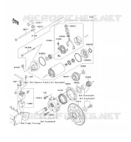 STARTER MOTOR voor Kawasaki VN1500 MEAN STREAK 2003
