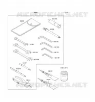 TOOL voor Kawasaki VN1500 MEAN STREAK 2003