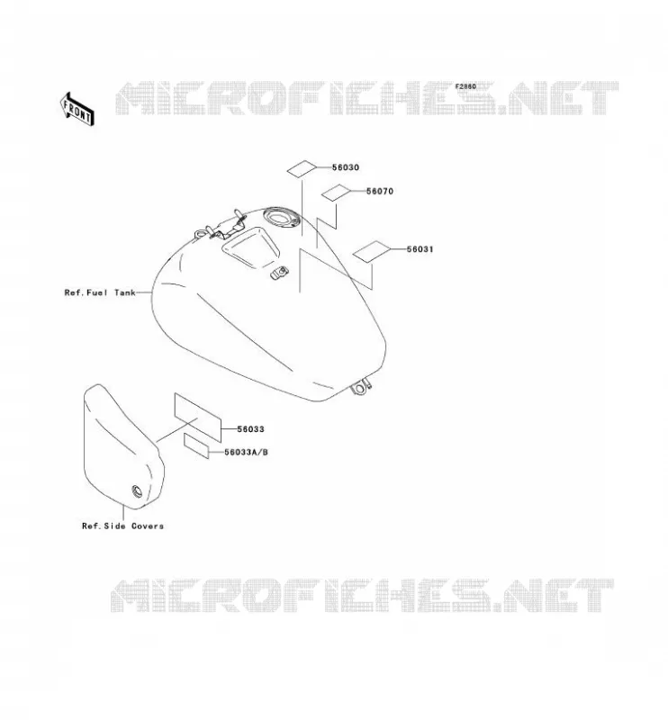 LABELS Kawasaki MOTOS 1500 2002 VN1500 DRIFTER  VN1500-R2H