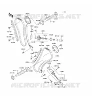CAMSHAFT   TENSIONER voor Kawasaki VN1600 CLASSIC TOURER 2006