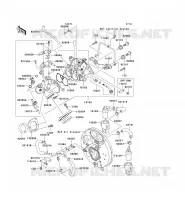 CARBURETOR voor Kawasaki VN1600 CLASSIC TOURER 2006