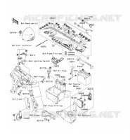 CHASSIS ELECTRICAL EQUIPMENT voor Kawasaki VN1600 CLASSIC TOURER 2006