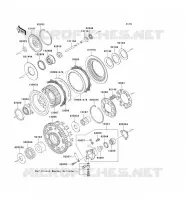 CLUTCH voor Kawasaki VN1600 CLASSIC TOURER 2006