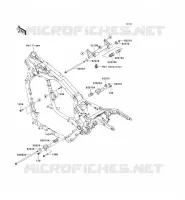 ENGINE MOUNT voor Kawasaki VN1600 CLASSIC TOURER 2006