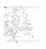EXHAUST voor Kawasaki VN1600 CLASSIC TOURER 2006
