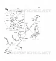 FRONT MASTER CYLINDER voor Kawasaki VN1600 CLASSIC TOURER 2006