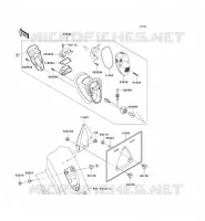 TAILIGHT(S) voor Kawasaki VN1600 CLASSIC TOURER 2006