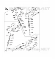 VALVE voor Kawasaki VN1600 CLASSIC TOURER 2006