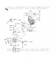CARBURETOR voor Kawasaki VN1700 VOYAGER 2009