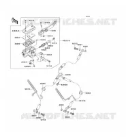 FRONT MASTER CYLINDER voor Kawasaki VN1700 VOYAGER 2009