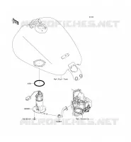 FUEL PUMP voor Kawasaki VN1700 VOYAGER 2009
