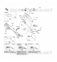 FUEL TANK voor Kawasaki VN1700 VOYAGER 2009