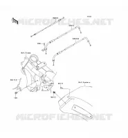 CABLES voor Kawasaki VN1700 VOYAGER 2010