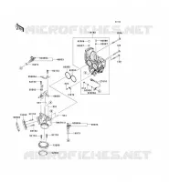 CARBURETOR voor Kawasaki VN1700 VOYAGER 2010