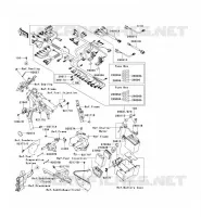 CHASSIS ELECTRICAL EQUIPMENT voor Kawasaki VN1700 VOYAGER 2010