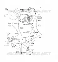 FUEL EVAPORATION SYSTEM(CA) voor Kawasaki VN1700 VOYAGER 2010