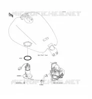 FUEL PUMP voor Kawasaki VN1700 VOYAGER 2010