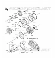 CLUTCH voor Kawasaki VN1700 VOYAGER 2014