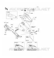 FUEL TANK voor Kawasaki VN1700 VOYAGER 2014