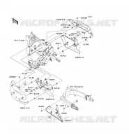 SIDE COVERS   CHAIN COVER voor Kawasaki VN1700 VOYAGER 2014