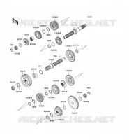 TRANSMISSION voor Kawasaki VN1700 VOYAGER 2014