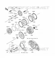 CLUTCH voor Kawasaki VN1700 VOYAGER ABS 2012