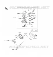 FRONT MASTER CYLINDER voor Kawasaki VN1700 VOYAGER ABS 2012
