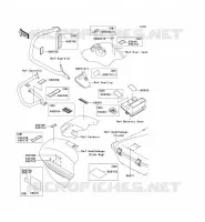 LABELS voor Kawasaki VN1700 VOYAGER ABS 2012