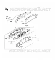 METERS voor Kawasaki VN1700 VOYAGER ABS 2012