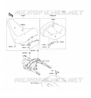 SEAT voor Kawasaki VN1700 VOYAGER ABS 2012