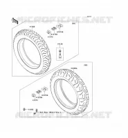 TIRES voor Kawasaki VN1700 VOYAGER ABS 2012