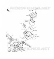 BATTERY BRACKET voor Kawasaki VULCAN 1700 VOYAGER ABS 2014