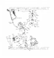 COOLING voor Kawasaki VULCAN 1700 VOYAGER ABS 2014